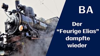 Der Feurige Elias Mit der Dampfeisenbahn von DarmstadtEberstadt nach Alsbach  BA Online [upl. by Enyamart]