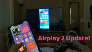 Testing out Airplay 2 support on Roku TV [upl. by Atinihs]