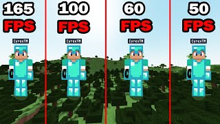 50 FPS vs 60 FPS vs 100 FPS vs 165FPS comparison on BLOXDIO  Bloxdio [upl. by Atteloj]