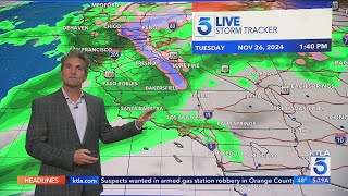 Here’s how much rain SoCal could see this weekend [upl. by Ute]