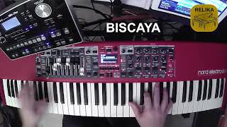 Biscaya Roland BK7m amp Nord Electro 6D [upl. by Lemkul]