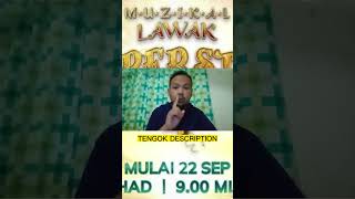 MUZIKAL LAWAK SUPERSTAR 2024 MINGGU 1 muzikallawaksuperstar [upl. by Craggie]