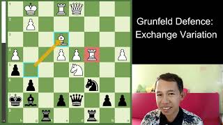 Grunfeld Defence Jorden Van Foreest vs Maxime VachierLagrave  Tagalog Chess Tutorial [upl. by Ransome]