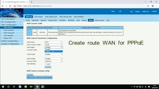 How to configure 1GE GPON ONU Internet PPPoE On VSOL OLT From WEB [upl. by Lucy]