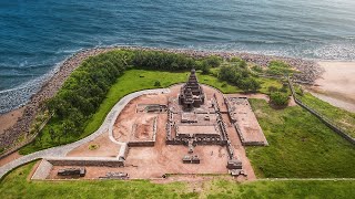 Shore Temple Mahabalipuram  4K  Tamilnadu Tourism [upl. by Enelia246]