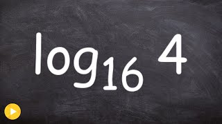 Evaluating Basic Logarithms Without a Calculator [upl. by Asiul211]