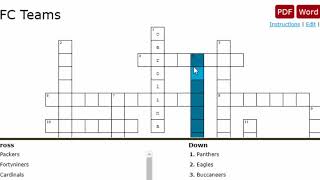 How to create a crossword puzzle quickly and easily with Crossword Labs [upl. by Alliscirp]