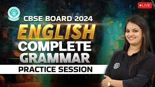 English Class 10  Complete Grammar Practice Session Class 10  CBSE Board 2024  By Nidhi Maam [upl. by Lebatsirhc]