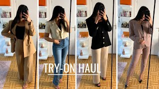 TRYON HAUL 2022  Zara Mango HampM⎜ANA TC [upl. by Hameean435]