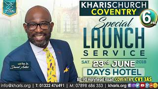 KHARIS CHURCH  SPECIAL LAUNCH SERVICE [upl. by Svend]