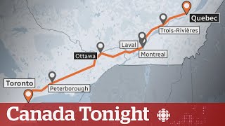 Why highspeed rail might not be right for Canada — for now  Canada Tonight [upl. by Nacnud932]