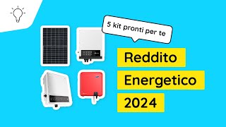 Reddito energetico 2024 tutto quello che devi sapere [upl. by Onilegna]