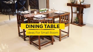 Best Small Space Dining Table  Wooden Street Customer Experience  Space Saving Furniture  Reviews [upl. by Soloman]