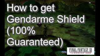 Final Fantasy 12 The Zodiac Age How to get Gendarme Shield 100 Guaranteed [upl. by Wilburt]