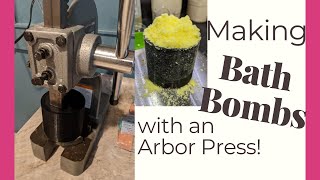 How to Use an Arbor Press to Make Great Bath Bombs [upl. by Whiting219]