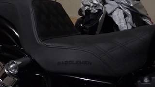 Saddlemen Step Up Seat 2017 Dyna [upl. by Toft]