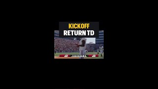 100 Yard TD Return on NCAA 25collegefootball shorts fyp football easports cfb [upl. by Riggall]