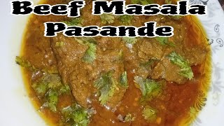 Beef Masala Pasande  Bhot Hi Laziz or Umda Recipe by Hira Muzammil Vlogs trending recipeyoutube [upl. by Treblah]