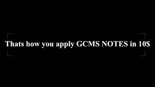 GCMS notes Canada visa [upl. by Dannie642]