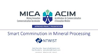 MICA Approved Project Smart Comminution in Mineral Processing [upl. by Daven]