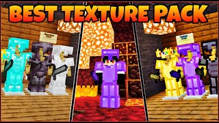 best texture pack and fps booster texture pack in Minecraft pocket edition 😮😮 [upl. by Ezitram280]