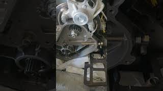 2004 Polaris rmk 600 lower chaincase gear bolt replacement [upl. by Melmon]