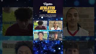 GameTimeCT Athlete of the Week Boys sports nominees Week 2 [upl. by Arerrac]