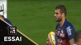 TOP 14  Essai Gaëtan GERMAIN FCG  Perpignan  Grenoble  J20  Saison 20182019 [upl. by Wiencke47]