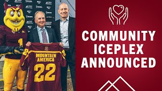 Mountain America Community Iceplex at Arizona State University Announced [upl. by Kashden]