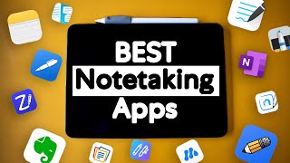 13 BEST Notetaking Apps for your iPad 2023 [upl. by Esertak423]