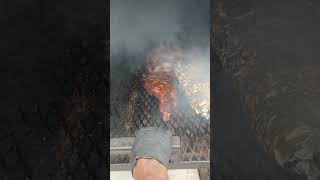 Smoked HOG LEGS food bbq [upl. by Eddie687]