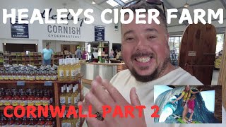 Healeys cider farm visit and the first day at st ives bay familycornwall familyadventurevanlife [upl. by Penman652]