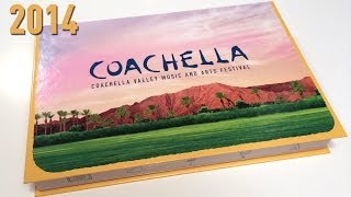 Coachella Wristband Ticket Box 2014  Whats inside  Cool Custom Printing [upl. by Rivera311]