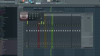 How to make a DEMBOW Beats In FL Studio [upl. by Idnarb341]