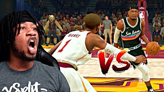 NBA 2k20 ONLINE MyCAREER  FREDDY VS JUICEMAN User vs User Game YOU WONT BELIEVE WHAT HAPPENED [upl. by Ayote]