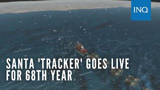 Santa tracker goes live for 68th year [upl. by Spatz]