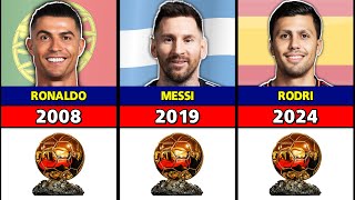 All Ballon dOr Winners 1956  2024 [upl. by Aonehc363]