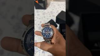 Armani exchange watch birthday gift 🎁 by wifeviralvideo [upl. by Ahsienot818]