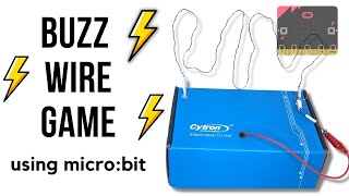 DIY Buzz Wire Game Using microbit [upl. by Yvette]