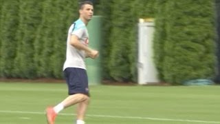 Ronaldo Joins Up With Portugal For His First Training Session In New Jersey [upl. by Lukasz157]