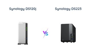 Comparing Synology DS120j and DS223 NAS DiskStations [upl. by Atekehs]