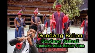 GONDANG BOLON GONDANG BATAK SAKRAL UPACARA PESTA ADAT BATAK TOBA [upl. by Ediva]