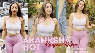 Akanksha Ranjan Kapoor Hot Gym Wear 4K  Hot Edit [upl. by Bolte164]