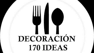 DECORACIÓN 170 IDEAS de cómo decorar un bar cafetería restaurante [upl. by Naleag]