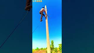 ☹️😔tranding lineman vidyut rajasthan barman trending india electrical facts vlog [upl. by Odlaumor433]