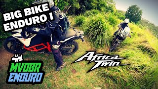 Big Bike Enduro 1 KTM 1090 amp Africa Twin vs 500 EXC  MVDBR Enduro 104 [upl. by Etteiluj]