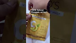 Pond’s face mask youtudeshorts skincare ponds facemask viralshort [upl. by Nalaf909]