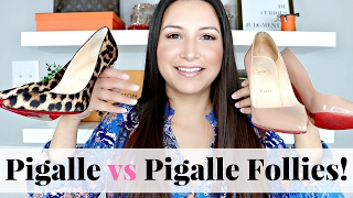 CHRISTIAN LOUBOUTIN  Pigalle vs Pigalle Follies  LuxMommy [upl. by Normand]