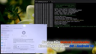 Hướng Dẫn Unlock Bootloader XIAOMI Pad 6 HyperOS  Android 14 [upl. by Krock]