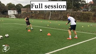 Soccer Training Ideas FULL SESSION OLD  Joner 1on1 [upl. by Harper634]